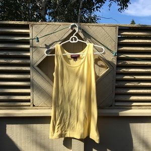 Light yellow tank top